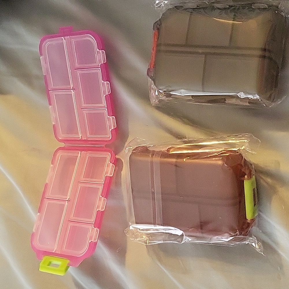 Set of pill cases
